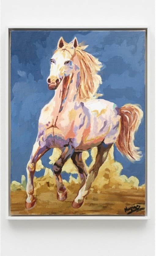 Galloping Palomino